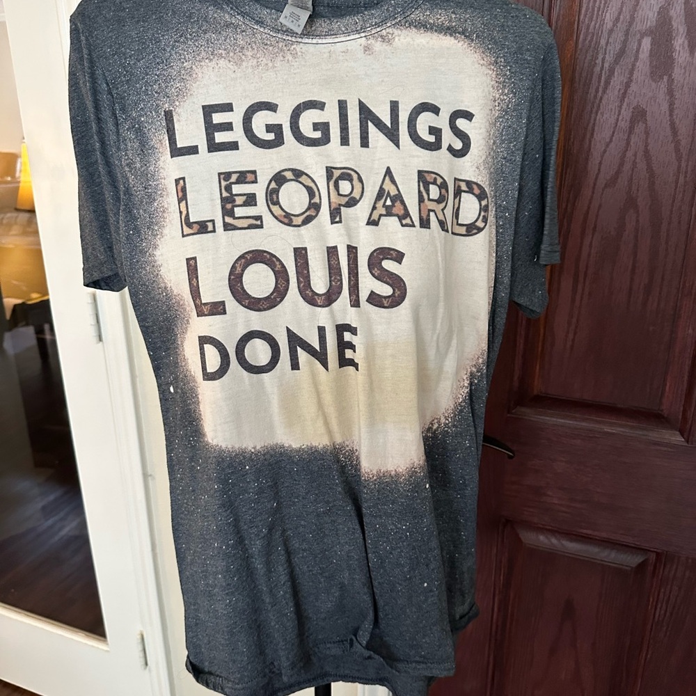 Graphic Tee with Bold Text Design